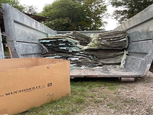 Recycling der Wuchshüllen SG